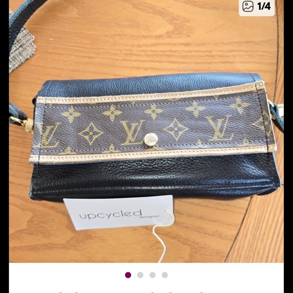 All Leather Clutch - One Of A Kind